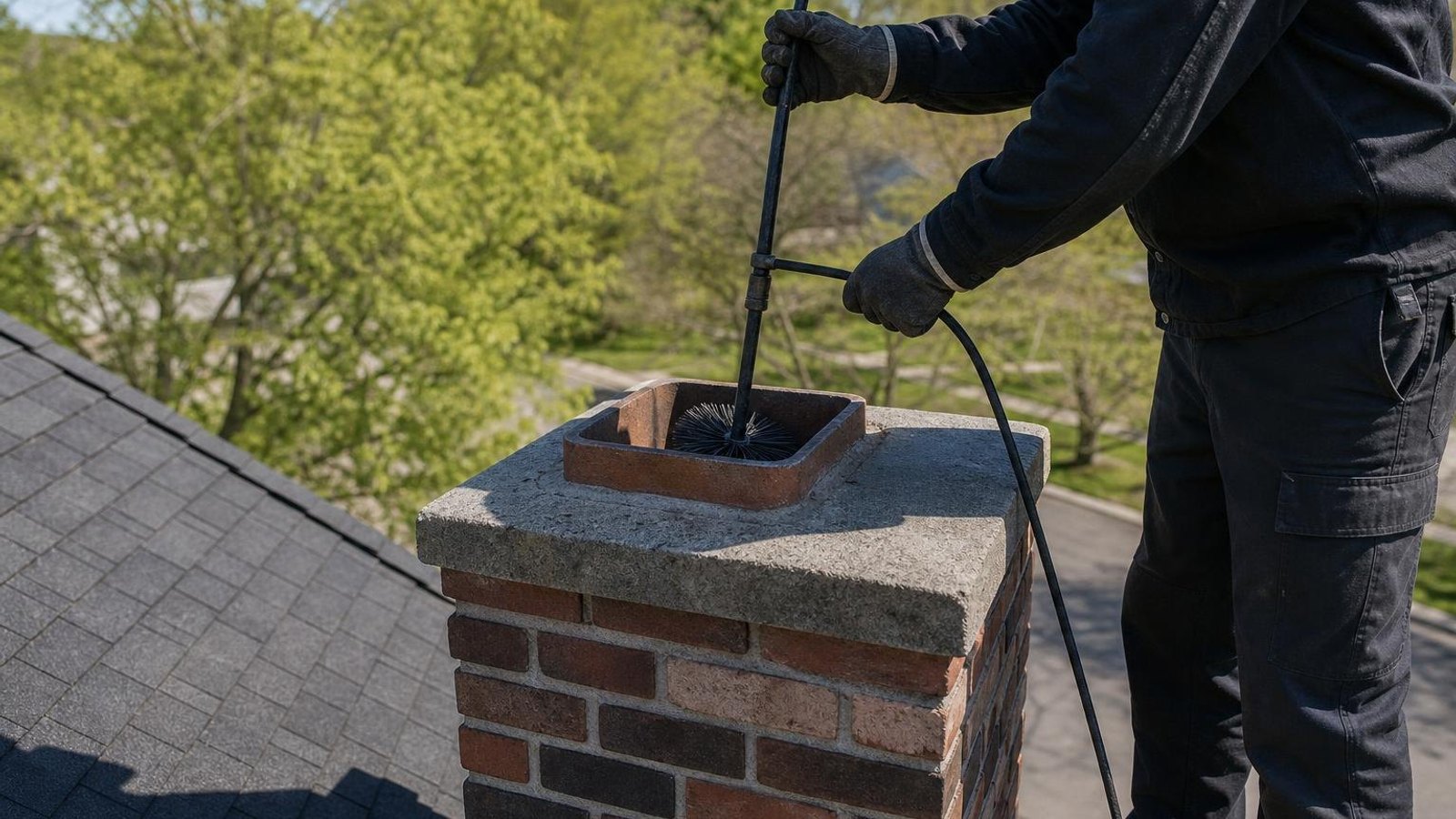 Local chimney sweep & inspection for Overland homes
